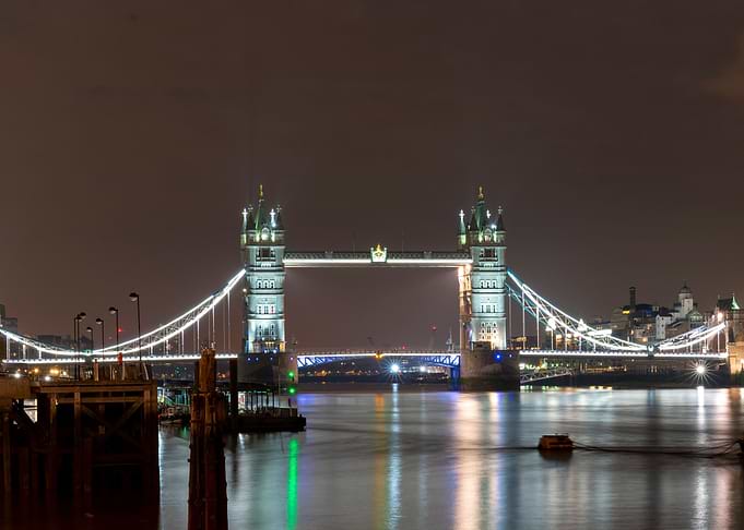 Tower Bridge by night