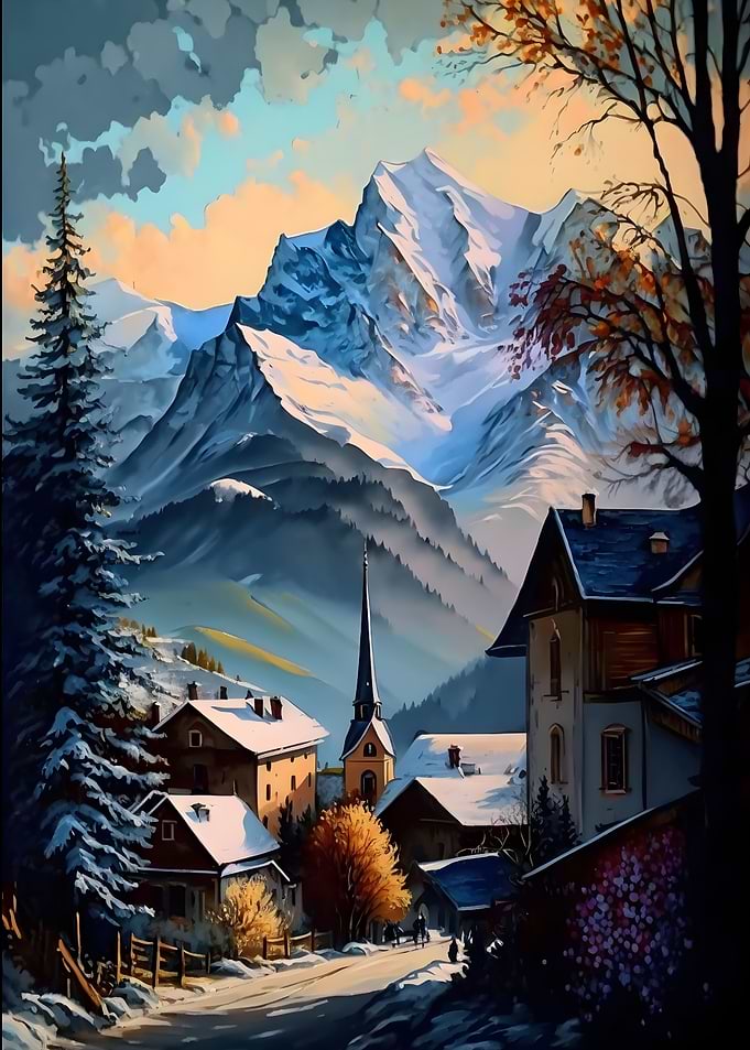 Oil Painting Europa