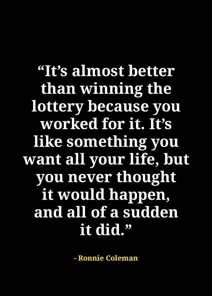 Ronnie Coleman quotes