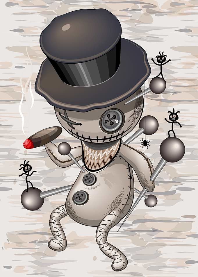 Voodoo Doll Creepy Dance