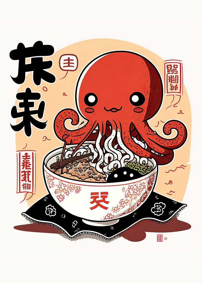 Octopus Ramen
