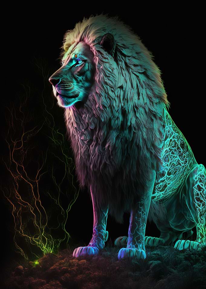galaxy lion