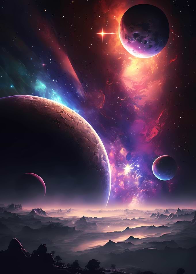 beautiful Space Landscape