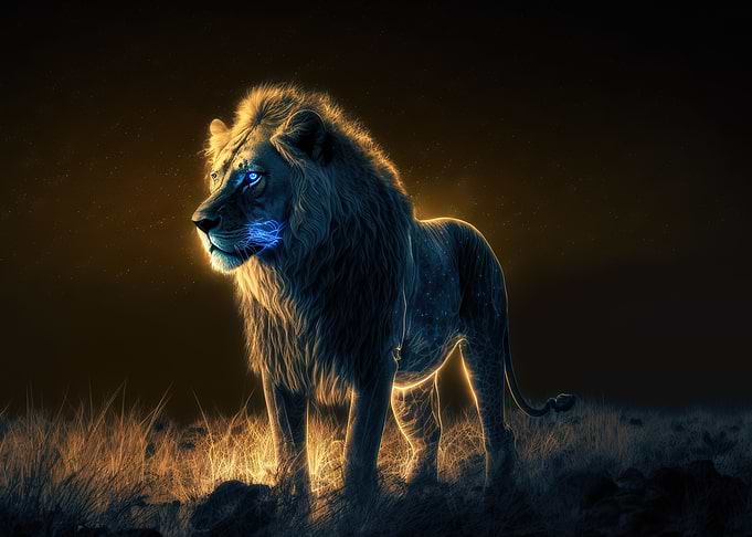 galaxy lion