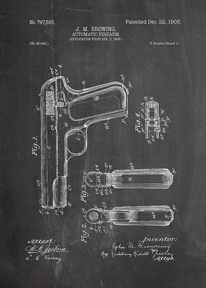 automatic firearm 1903