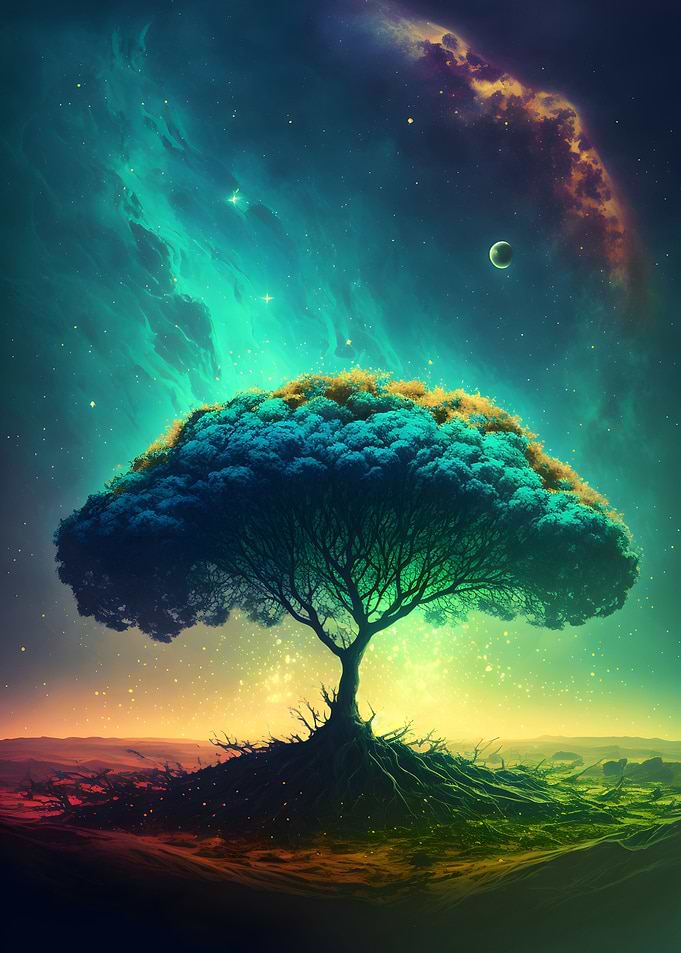 Space Fantasy Landscape