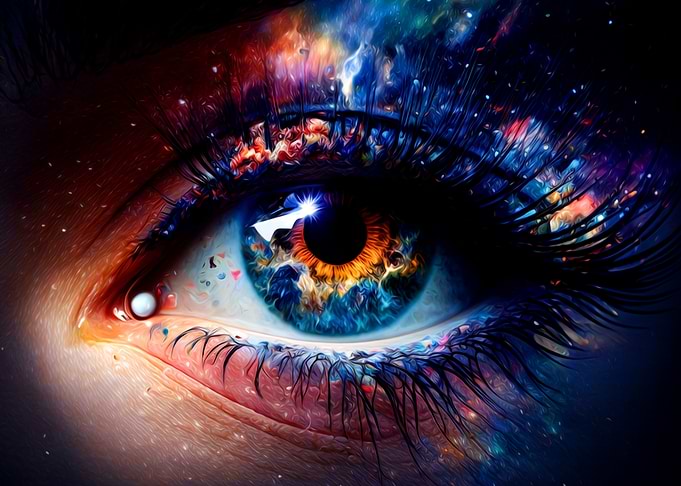 Colorful Eye