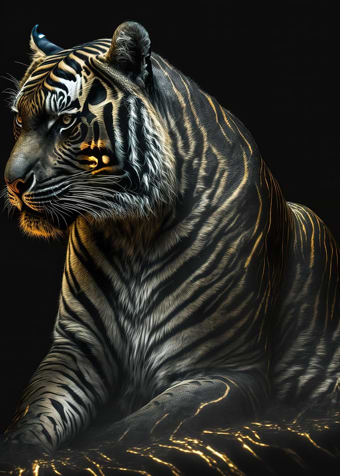 neon tiger