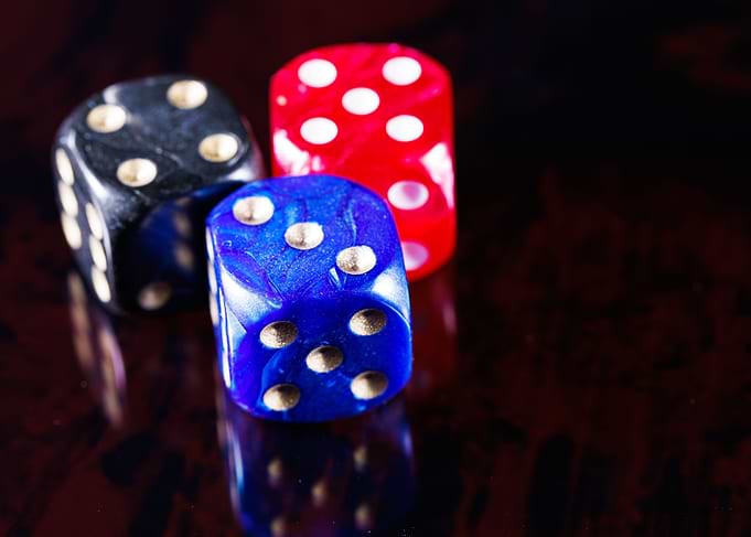 Dice for board game