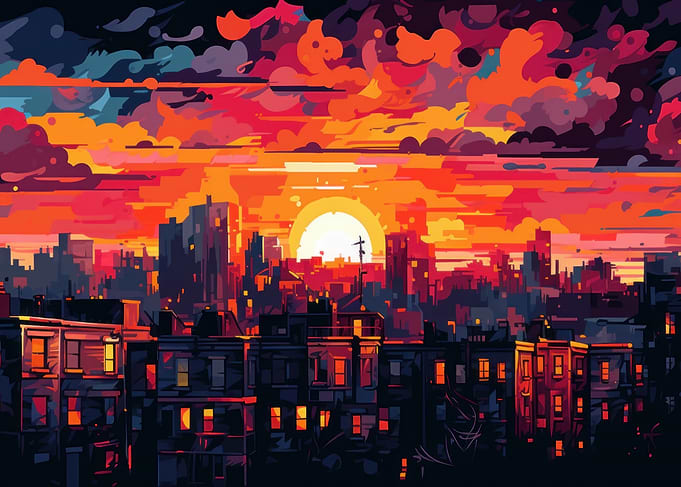 Urban Sunset