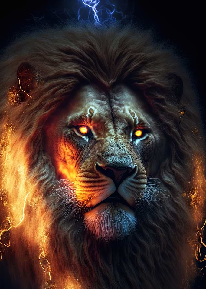 galaxy lion