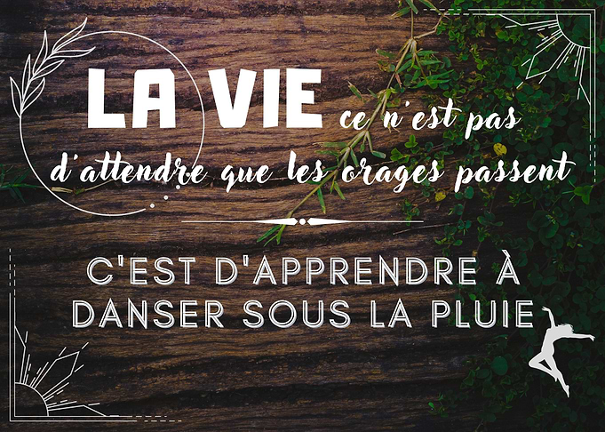 Danser sous la pluie