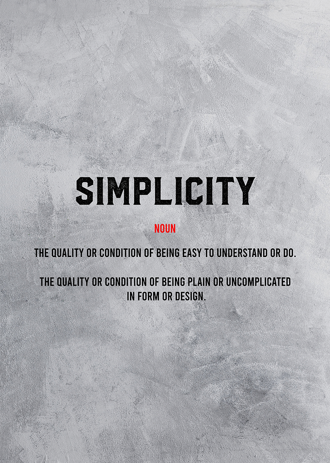 simplicity