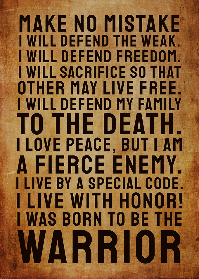 Born to be the Warrior