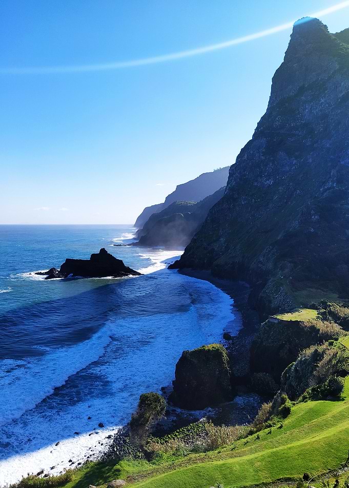 Madeira View Ocean Rocks