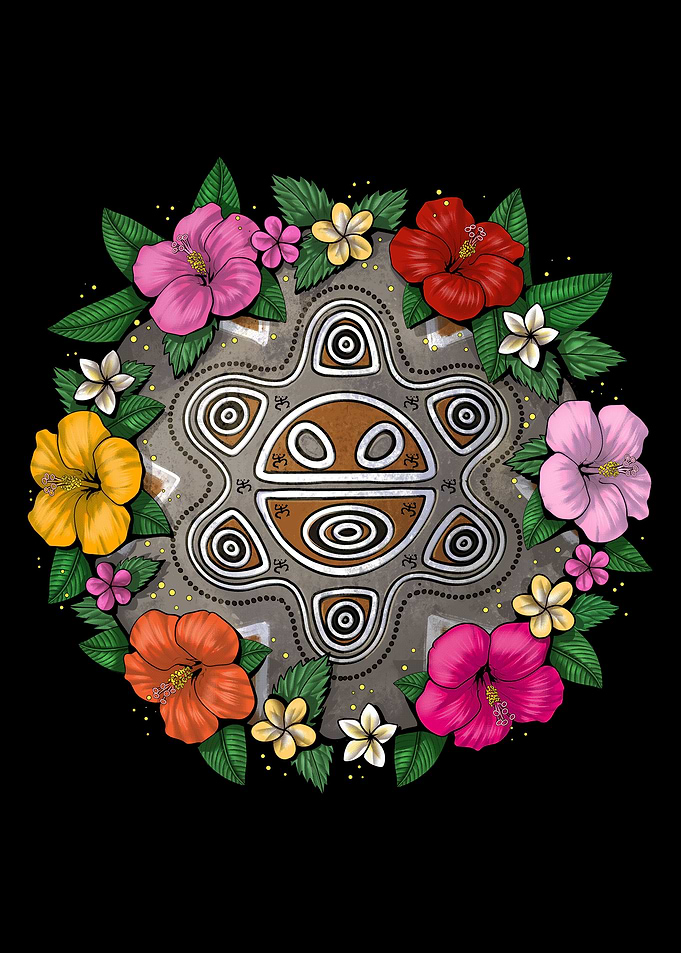 Boricua Taino Sun