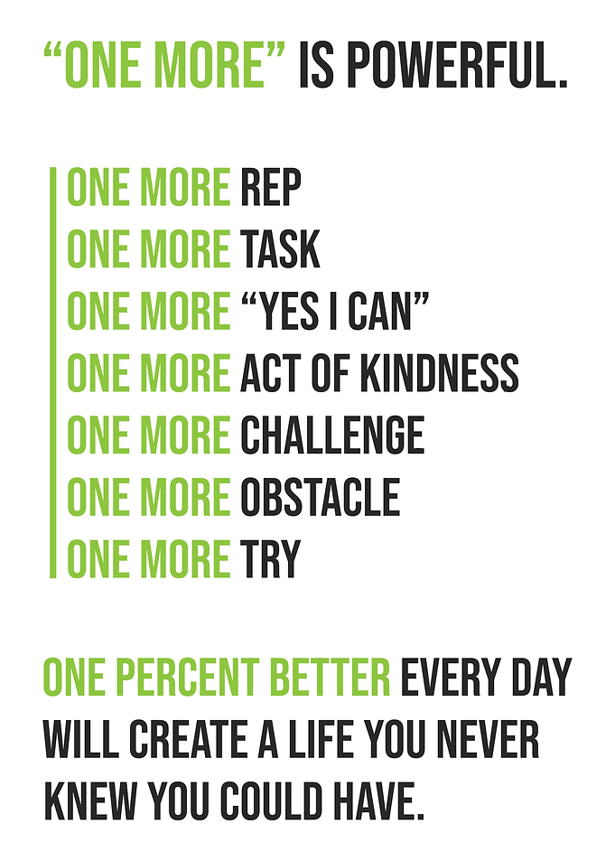 One More Is Powerful