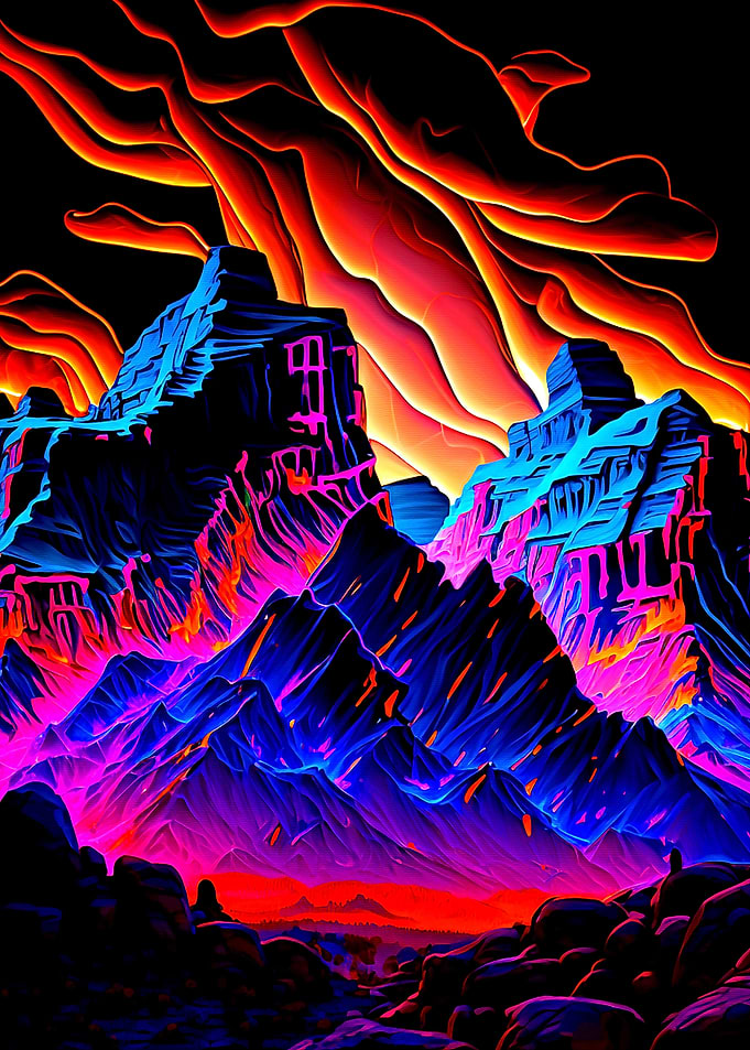 Colorful Mountain
