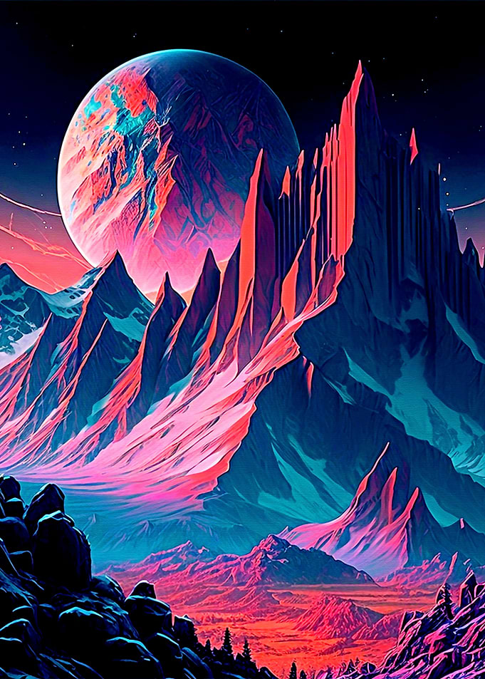 Colorful Mountain