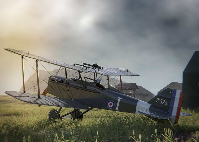SE5a airfield