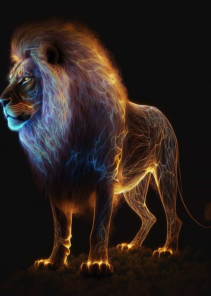 galaxy lion