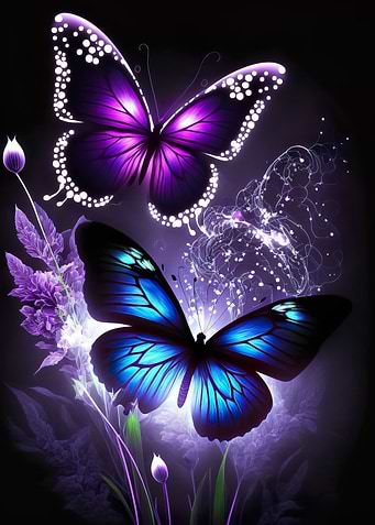 Butterflies In Bloom
