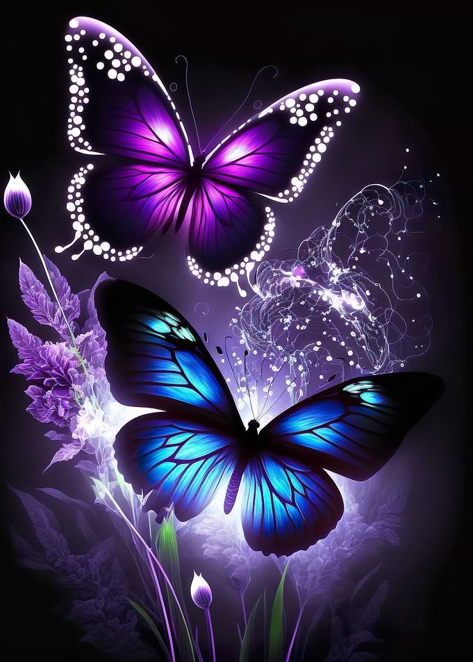 Butterflies In Bloom