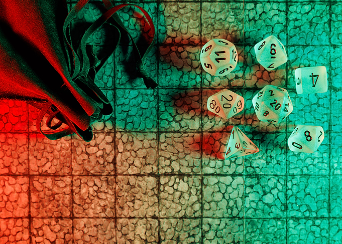 Dice for board game