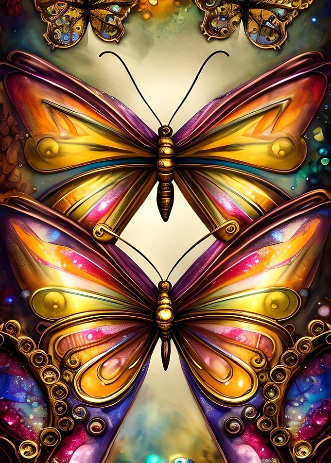 Butterfly in Steampunk