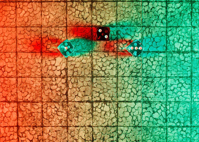 Dice for board game