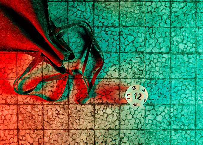 Dice for board game