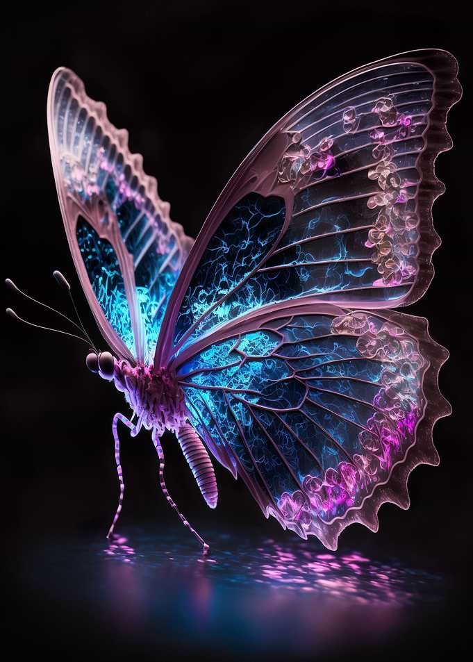 Neon Butterfly