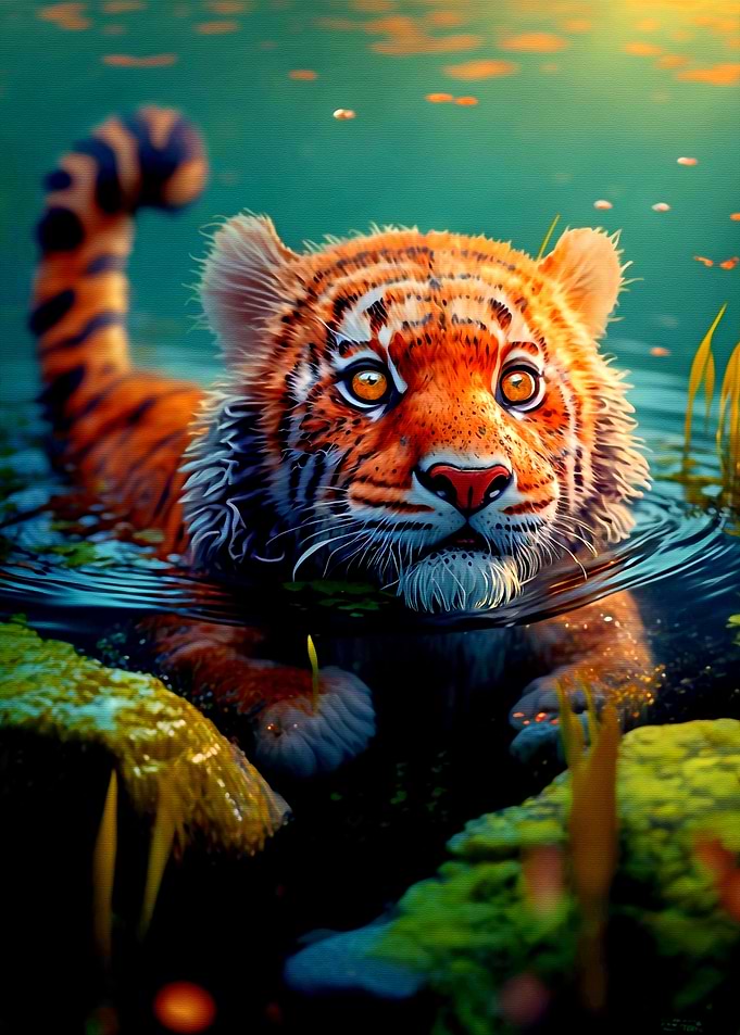 Cute Tiger