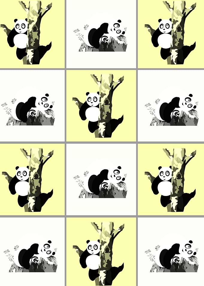 Pandas Checker Yellow