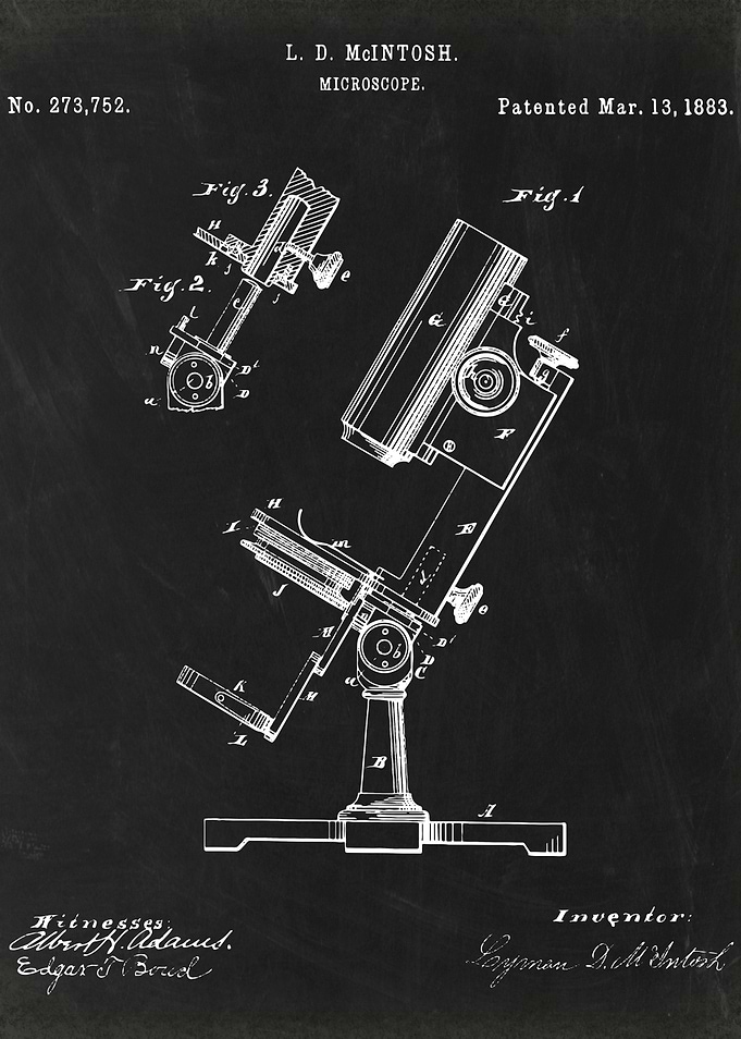 Microscope patent