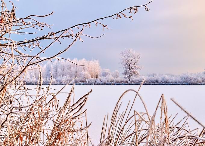 Frozen lake 1 of 3