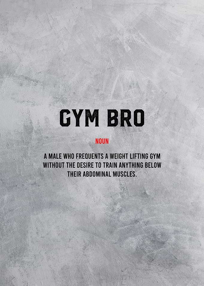 gym bro