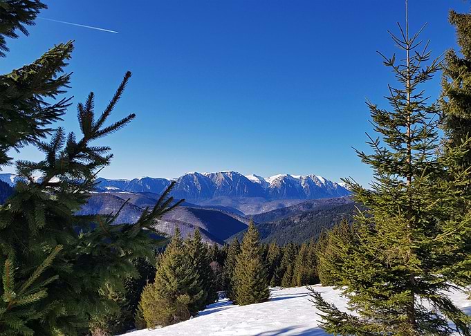 Bucegi Mountains panorama