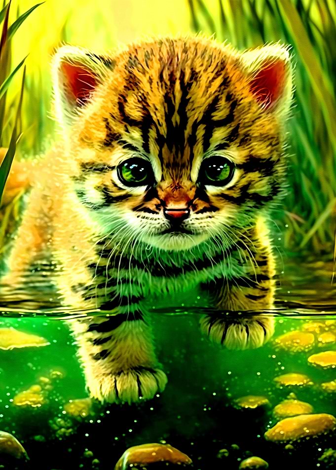 Cute Tiger