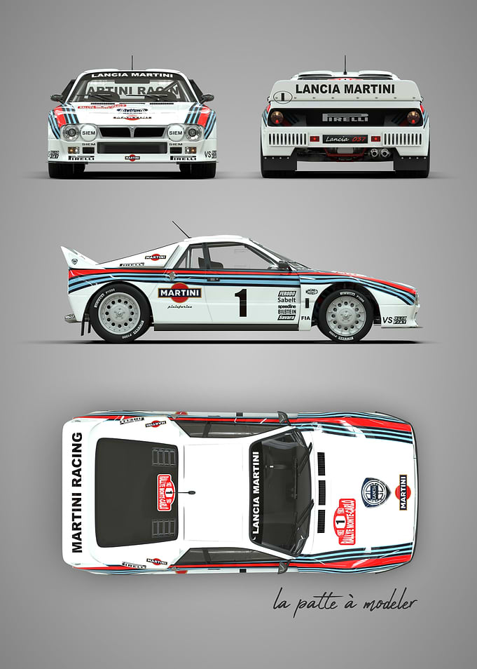 Lancia 037 Martini