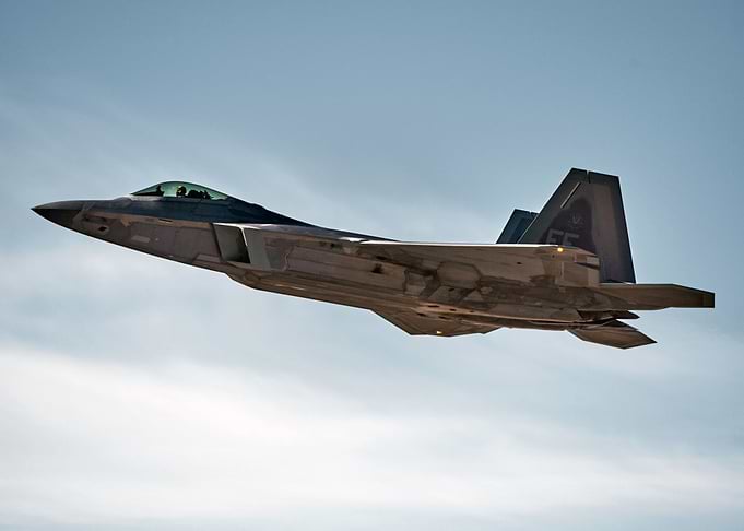F22 Raptor Fighter Jet