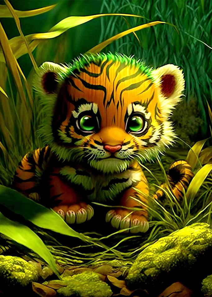 Cute Tiger