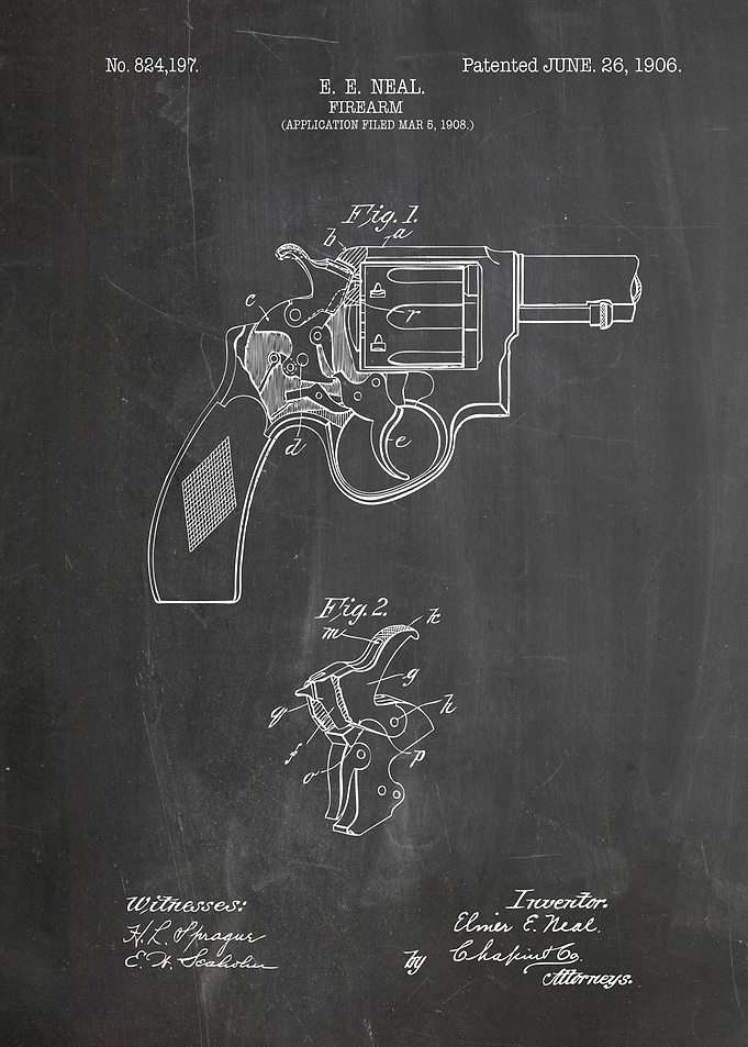Short nose revolver 1906