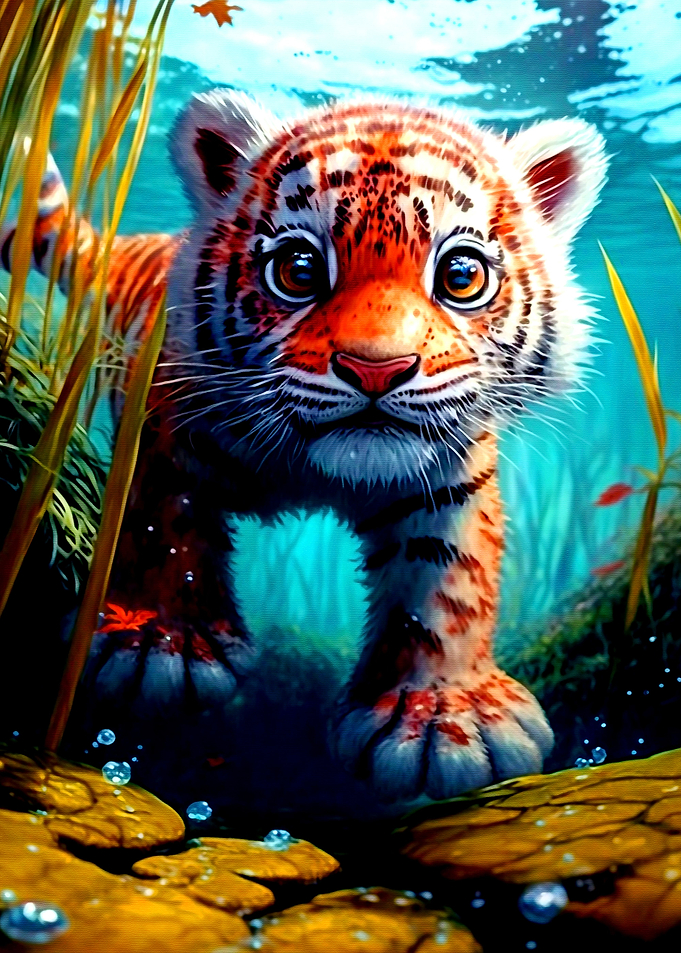 Cute Tiger