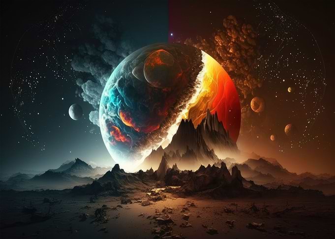 Space Fantasy landscape