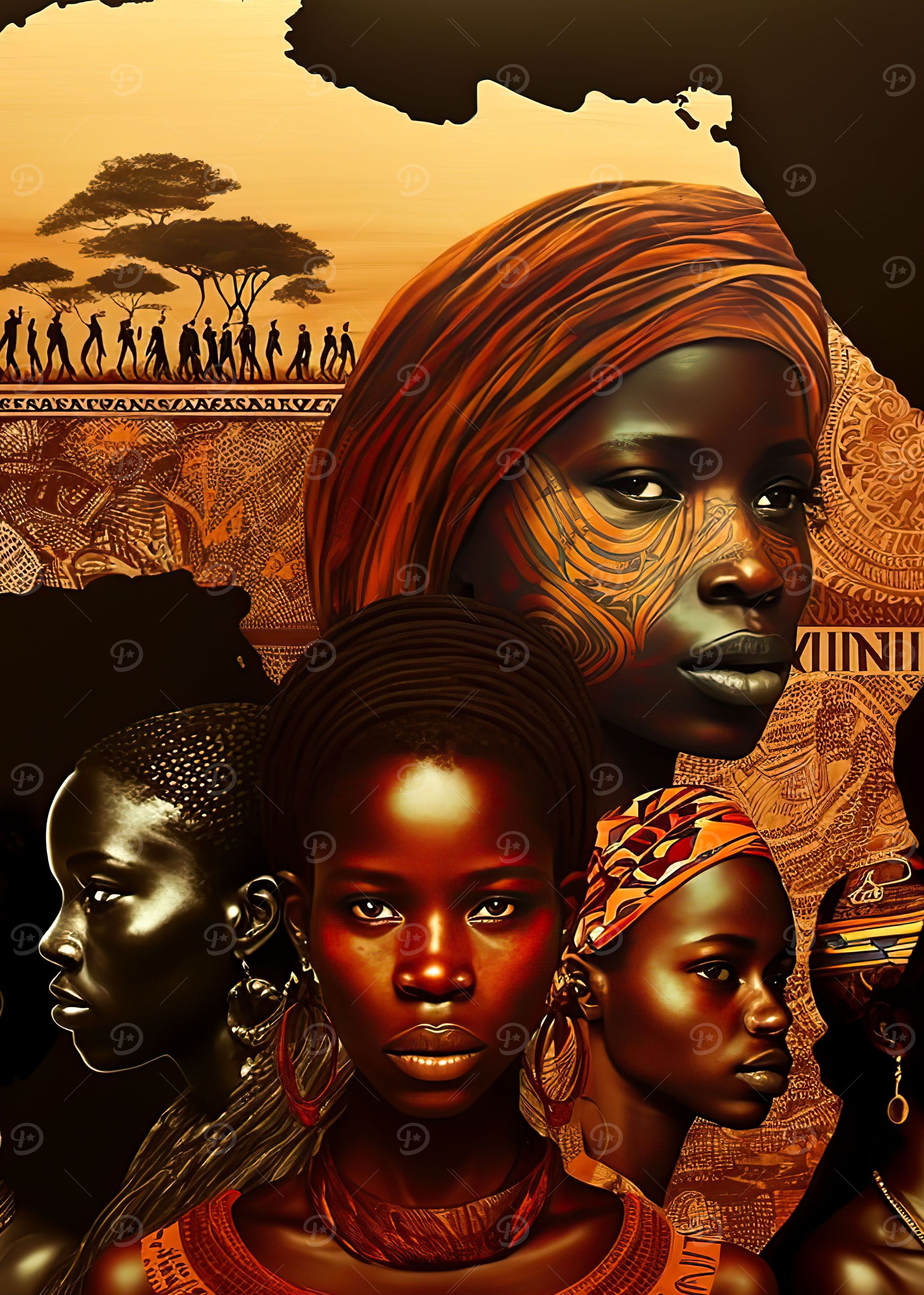 African woman