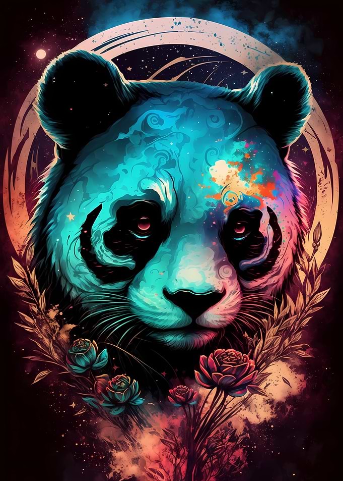 Panda Fashionable