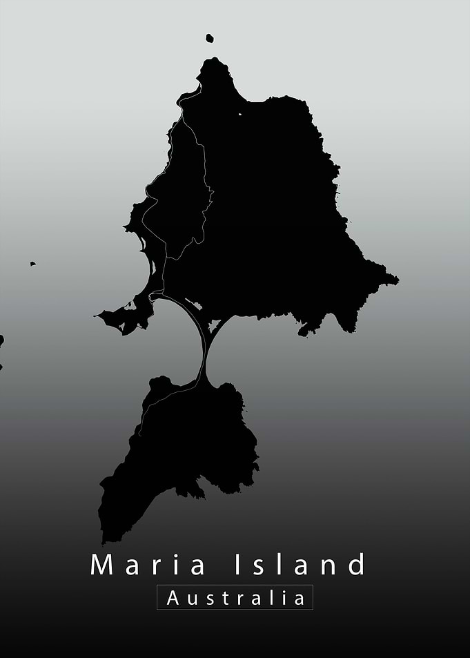 Maria Island Map