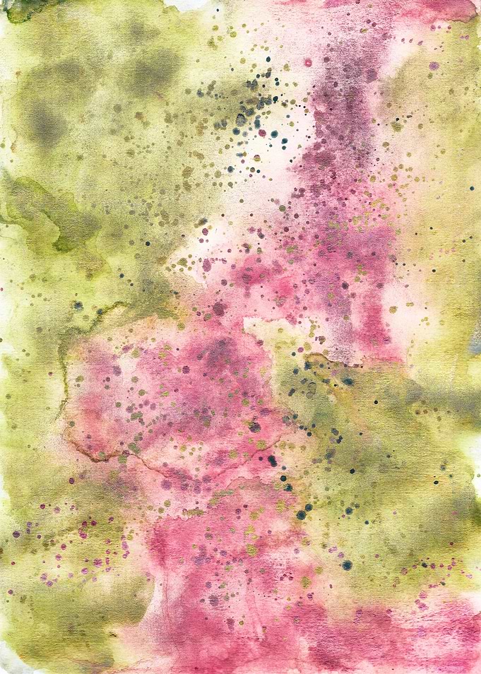 Green and pink