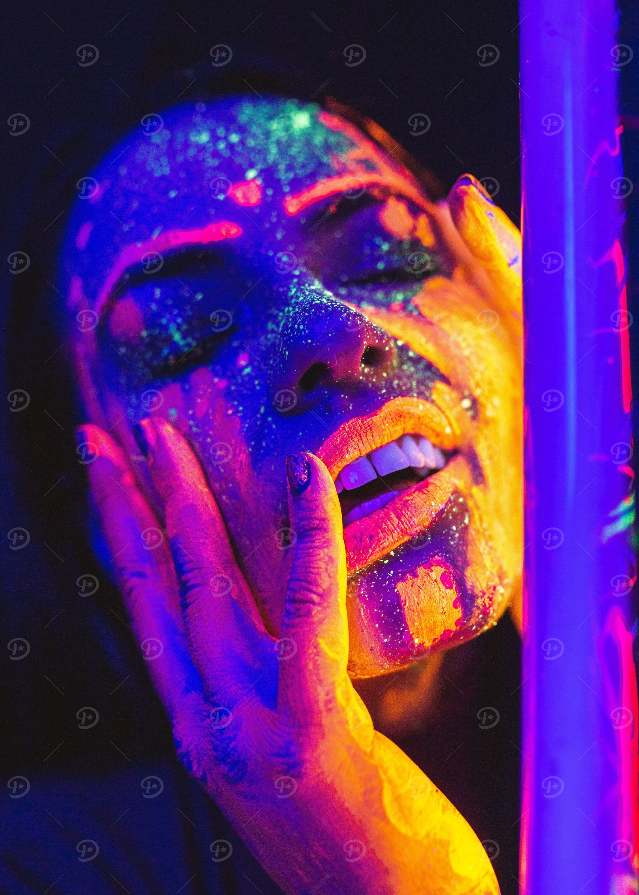 Colorful Abstract Art Pain